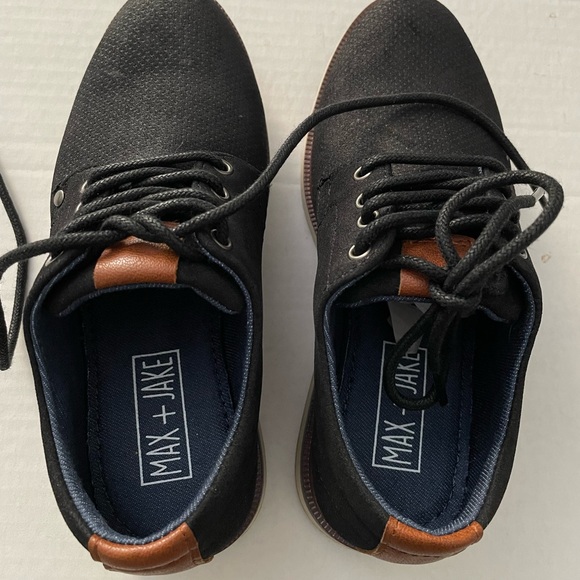 Max + Jack Boys Black Owen Dress Shoes Size 13M New - Picture 5 of 8